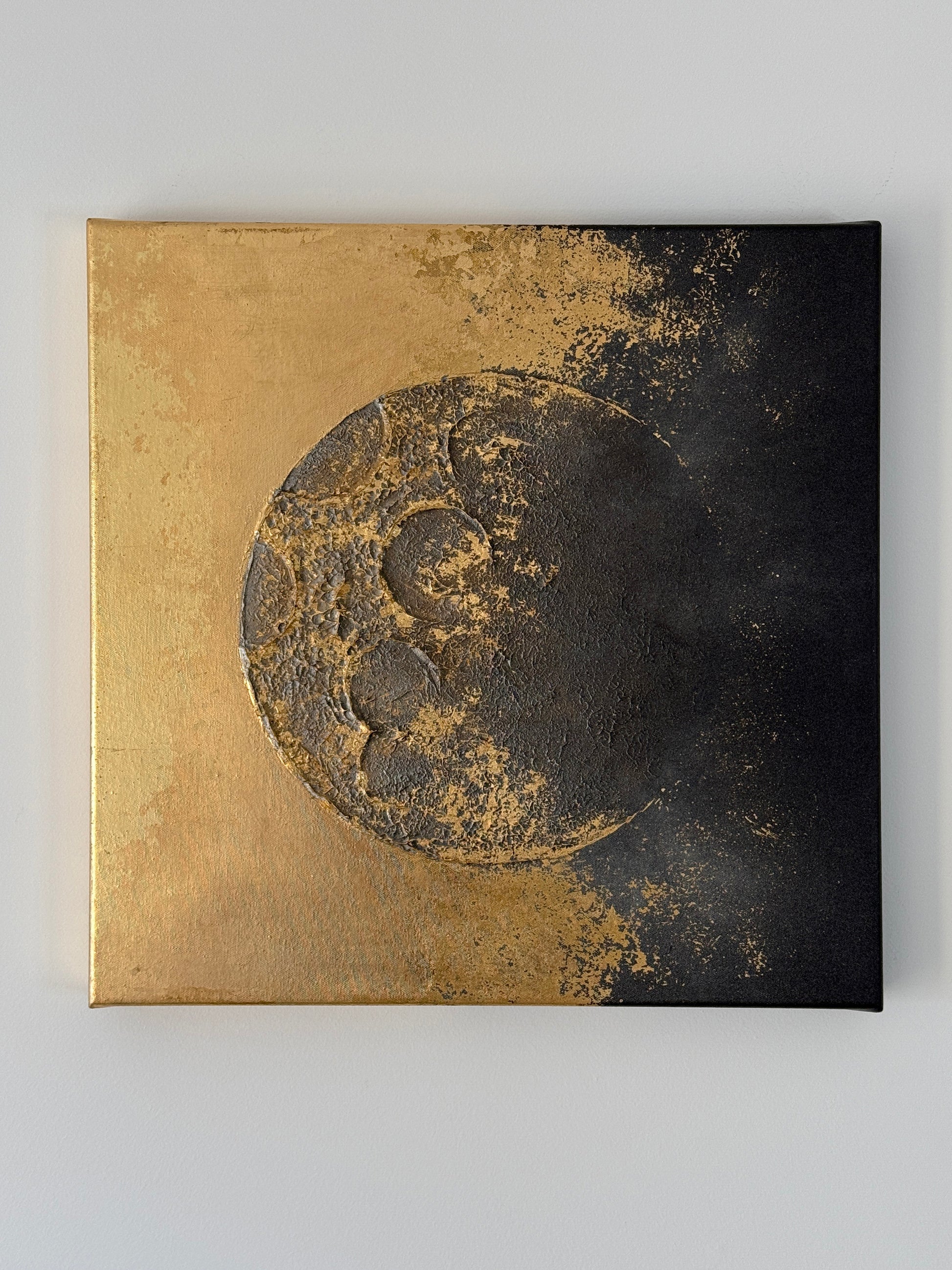 Moon over sun 001