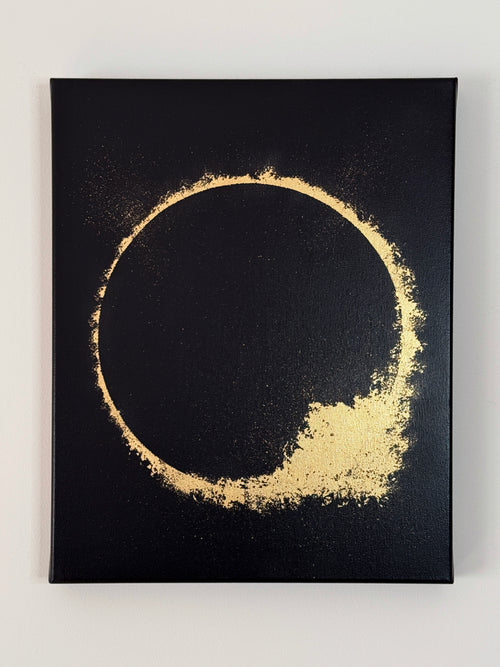 Golden eclipse