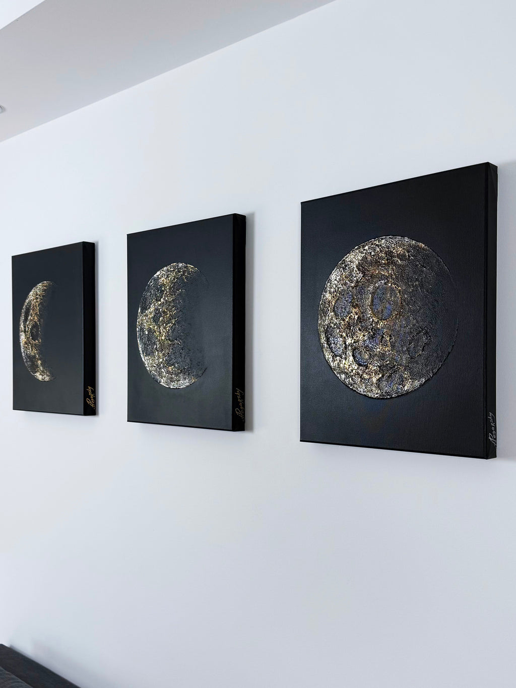 XTriptych “Shining Moons”