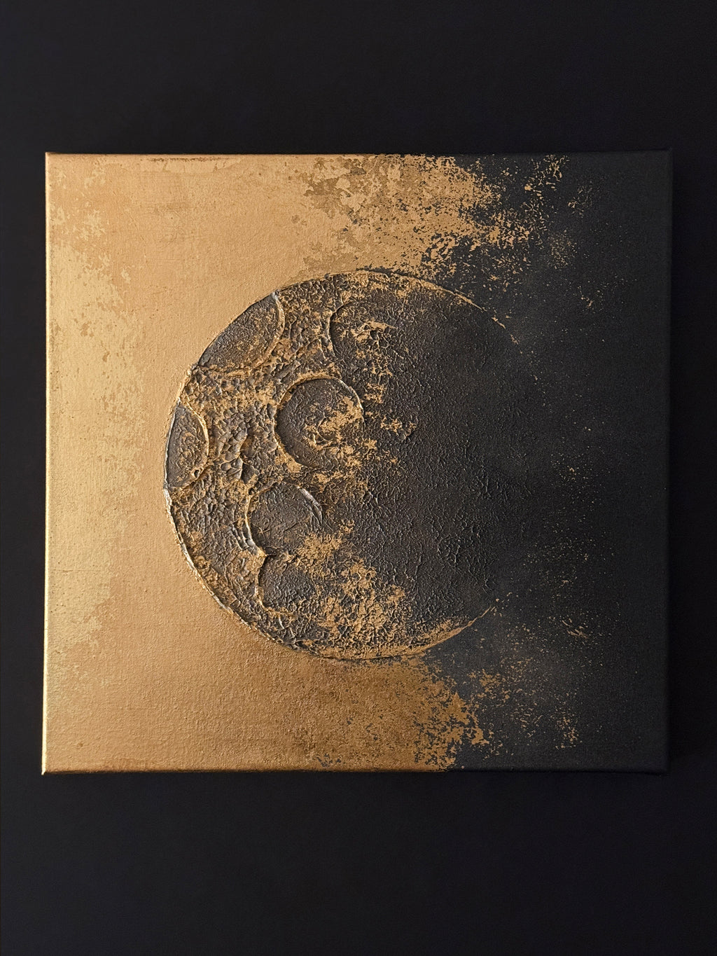 Moon over sun 001