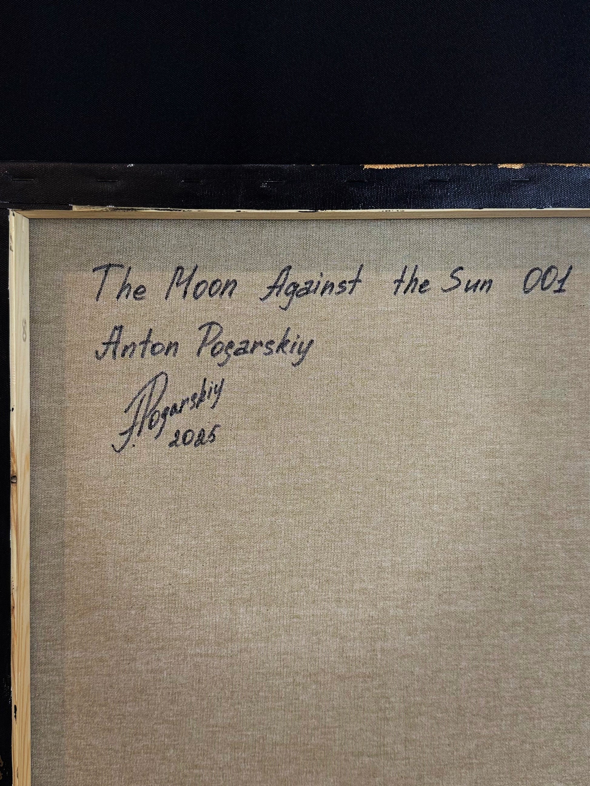Moon over sun 001